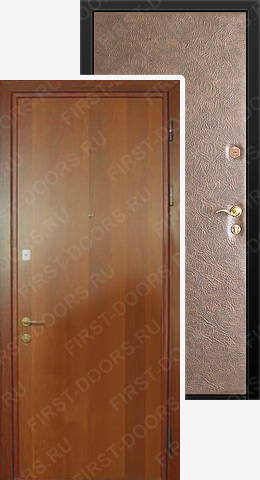 Стальные двери с отделкой Ламинат и Винилискожа