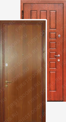 Стальные двери с отделкой Ламинат и МДФ