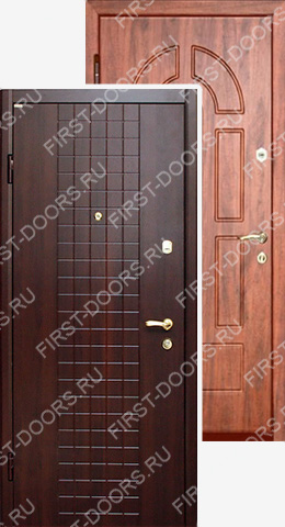 Дверь входная отделка МДФ с двух сторон