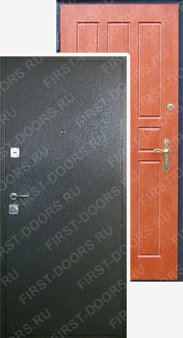 Металлическая дверь с отделкой Порошковое напыление и МДФ